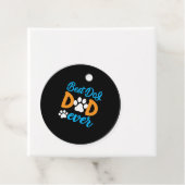 Cadeaubon voor opa | Beste hond papa ooit Bedankjes Labels (In situ)