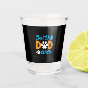 Cadeaubon voor opa Beste hond papa ooit Shot Glas