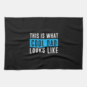 Cadeaubon voor opa   Coolste papa ooit Theedoek