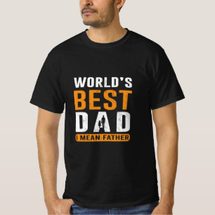 Cadeaubon voor opa   Ik bedoel vader T-shirt