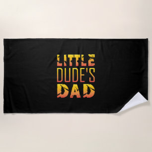 Cadeaubon voor opa Kleine papa Strandlaken