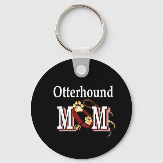 Cadeaubon voor Otterhound-moeders Sleutelhanger (Voorkant)