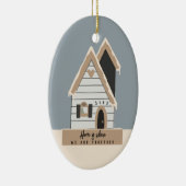 Cadeaubon voor ouders keramisch ornament (Rechts)