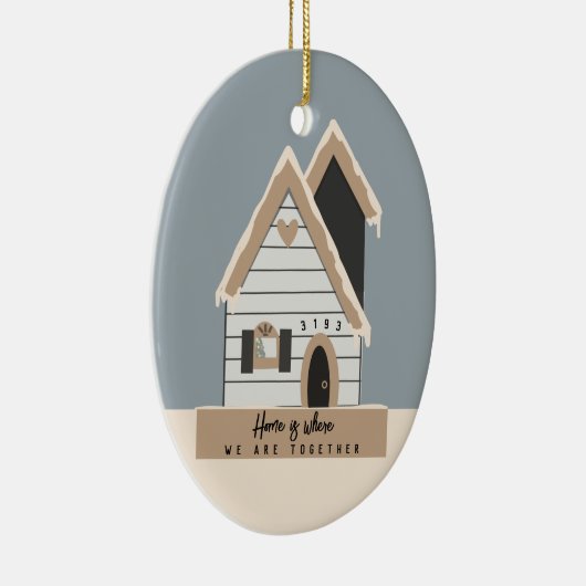 Cadeaubon voor ouders keramisch ornament (Rechts)