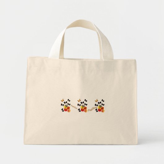 Cadeaubon voor Papillonliefhebbers Mini Tote Bag (Voorkant)