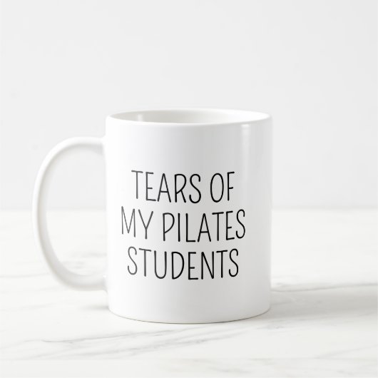 Cadeaubon voor Pilates-instructeurs, Pilates-cadea Koffiemok (Links)