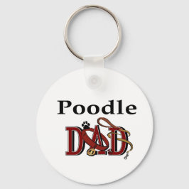 Cadeaubon voor Poodle-papa's Sleutelhanger