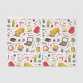 Cadeaubon voor schoolleerkracht tissuepapier (Voorkant)