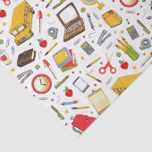 Cadeaubon voor schoolleerkracht tissuepapier (Detail)
