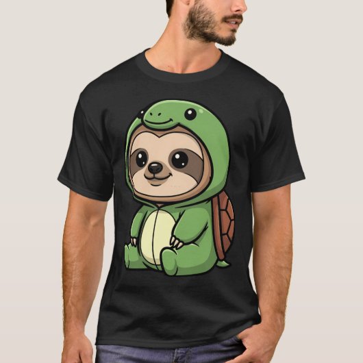 Cadeaubon voor Slothurtle Cute Animal T-shirt (Voorkant)