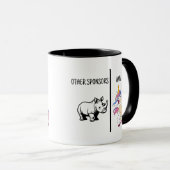 Cadeaubon voor sponsor, Beste sponsor ooit, Cadeau Mok (Voorkant rechts)
