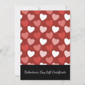 Cadeaubon voor Valentijnsdagen voor kleine bedrijv (Voorkant)