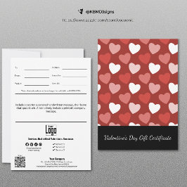 Cadeaubon voor Valentijnsdagen voor kleine bedrijv