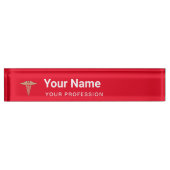 Cadeaubon voor verpleegkundige Professional Afstud Naambordje (Voorkant)