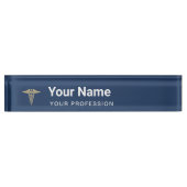 Cadeaubon voor verpleegkundige Professional Afstud Naambordje (Voorkant)