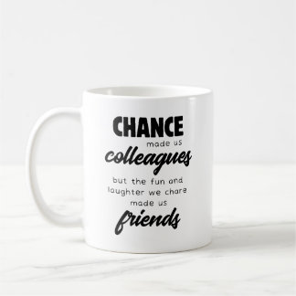 Cadeaubon voor vertrekkende collega's voor vrouwen koffiemok