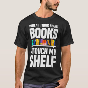 Cadeaubon voor vrouwen die van boeken houden Als i T-shirt