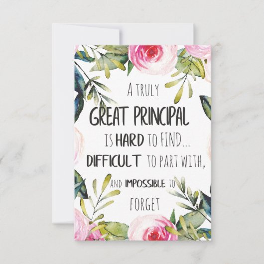 Cadeaubon voor waardering van directeuren Kantoord (Voorkant)
