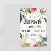 Cadeaubon voor waardering van directeuren Kantoord (Voorkant / Achterkant)