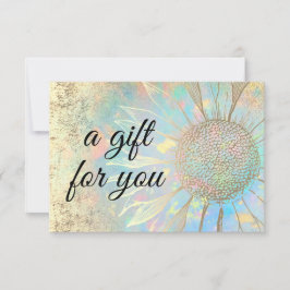 cadeaubon voor zonnebloemen