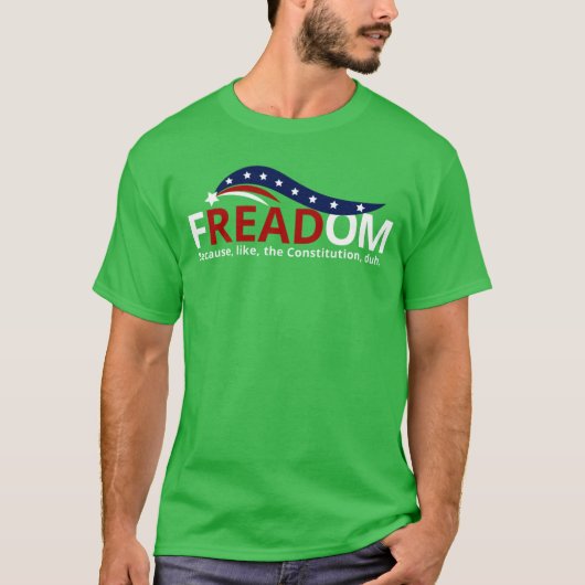Cadeaubon vrijheid t-shirt (Voorkant)
