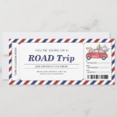 Cadeaubon Wegreis Reis Voucher Kaart (Voorkant)