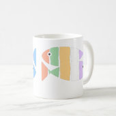 Cadeaubonen en visresten koffiemok (Voorkant rechts)