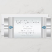 Cadeaubonnen Blauwe Bedrijfscadeaubonnen (Voorkant)