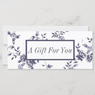 Cadeaubonnen  Blue Floral Beauty Salon