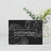 Cadeaubonnen |  donkere Floral Salon Spa (Staand voorkant)