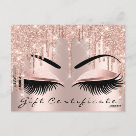 Cadeaubonnen Eyes Makeup Artist Brows Briefkaart