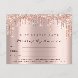 Cadeaubonnen Eyes Makeup Artist Brows Briefkaart