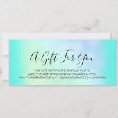 Cadeaubonnen Holograaf Hairdresser Makeup Lash