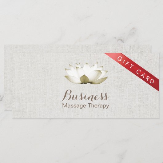 Cadeaubonnen | Lotus Therapy Salon & SPA (Voorkant / Achterkant)