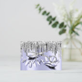 Cadeaubonnen met certificaat Haarlijst Nail Silver (Staand voorkant)