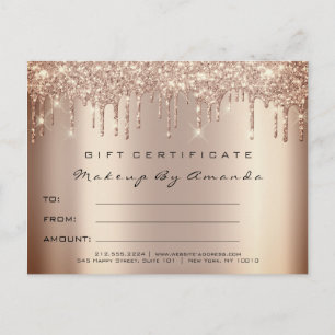Cadeaubonnen met certificaatstreepjes Verlengingsc Briefkaart