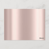 Cadeaubonnen met certificaatstreepjes Verlengingsc Briefkaart (Achterkant)