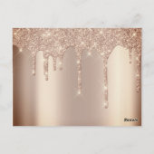 Cadeaubonnen met certificaatstreepjes Verlengingsc Briefkaart (Achterkant)