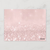 Cadeaubonnen met certificaatstreepjes Verlengingsc Briefkaart (Achterkant)