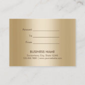 Cadeaubonnen met fijne kerst kortingskaartje (Achterkant)