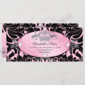 Cadeaubonnen Mode Salon Jewelry Crown (Voorkant / Achterkant)