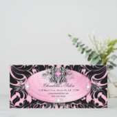 Cadeaubonnen Mode Salon Jewelry Zebra Bow (Staand voorkant)