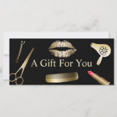 Cadeaubonnen | Modern Gold Beauty Salon (Voorkant)