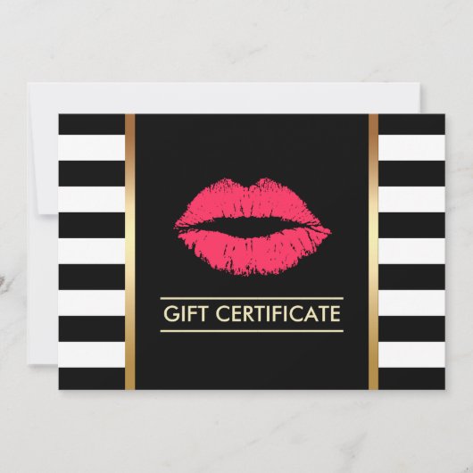 Cadeaubonnen | Rode Lips Modern Beauty Salon (Voorkant)