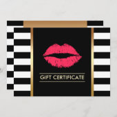 Cadeaubonnen | Rode Lips Modern Beauty Salon (Voorkant / Achterkant)