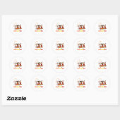 Cadeaubonnen Ronde Sticker (Vel)