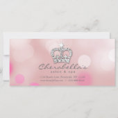 Cadeaubonnen Salon Spa Pink Crown & Lights (Achterkant)