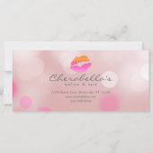 Cadeaubonnen Salon Spa Pink Lips & Licht (Achterkant)