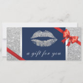 Cadeaubonnen | Silver Glam Lips Beauty Salon (Voorkant)