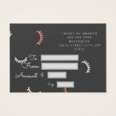 Cadeaubonnen Uitgebreideld Visitekaartje (Achterkant)